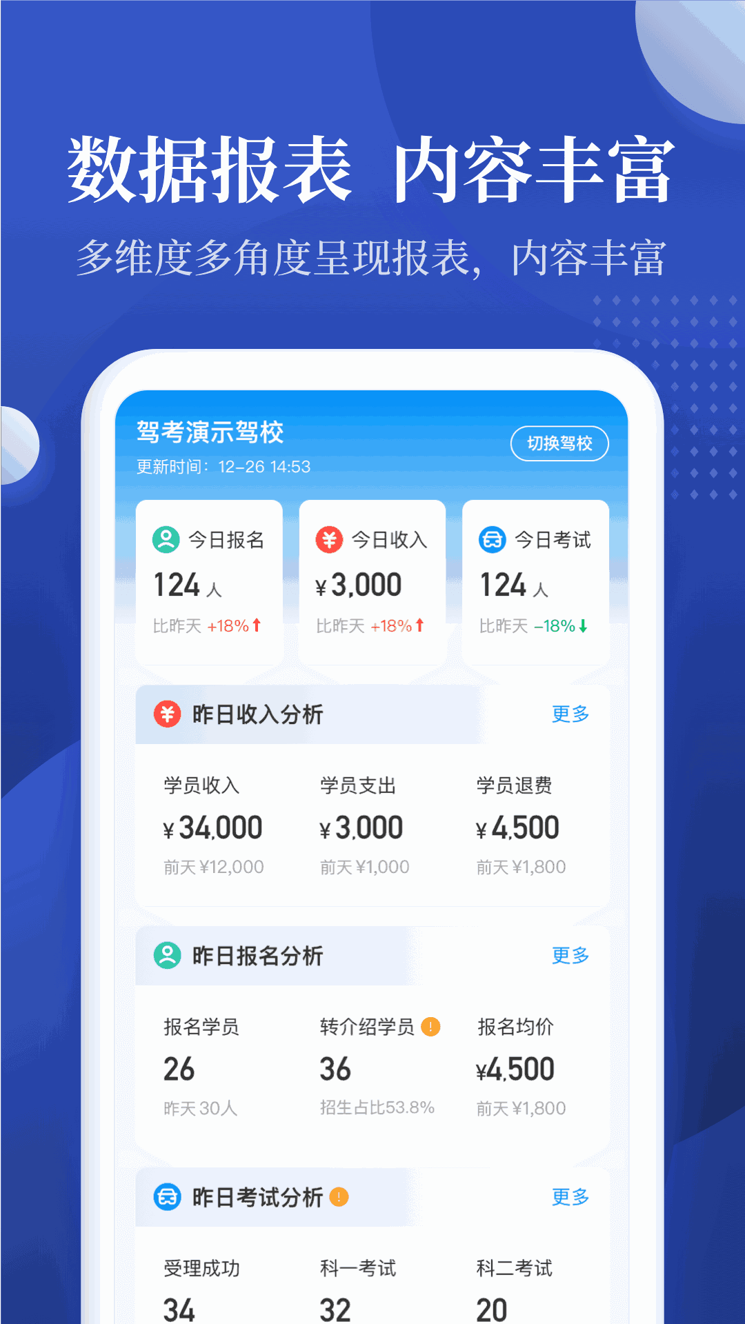 新驾培驾校管理