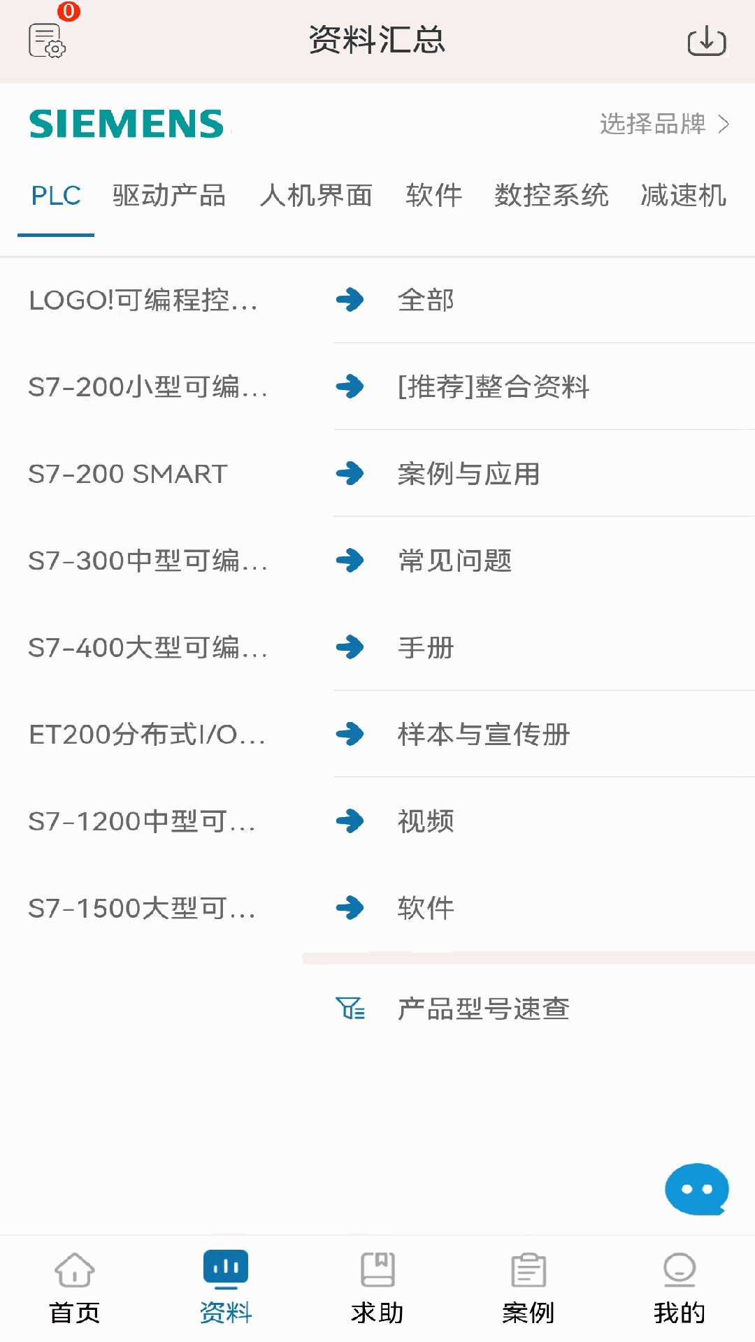 工业自动化选型资料